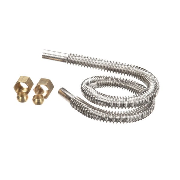 3/8 X 18 Lg Corrigated Stainless Steel Fl